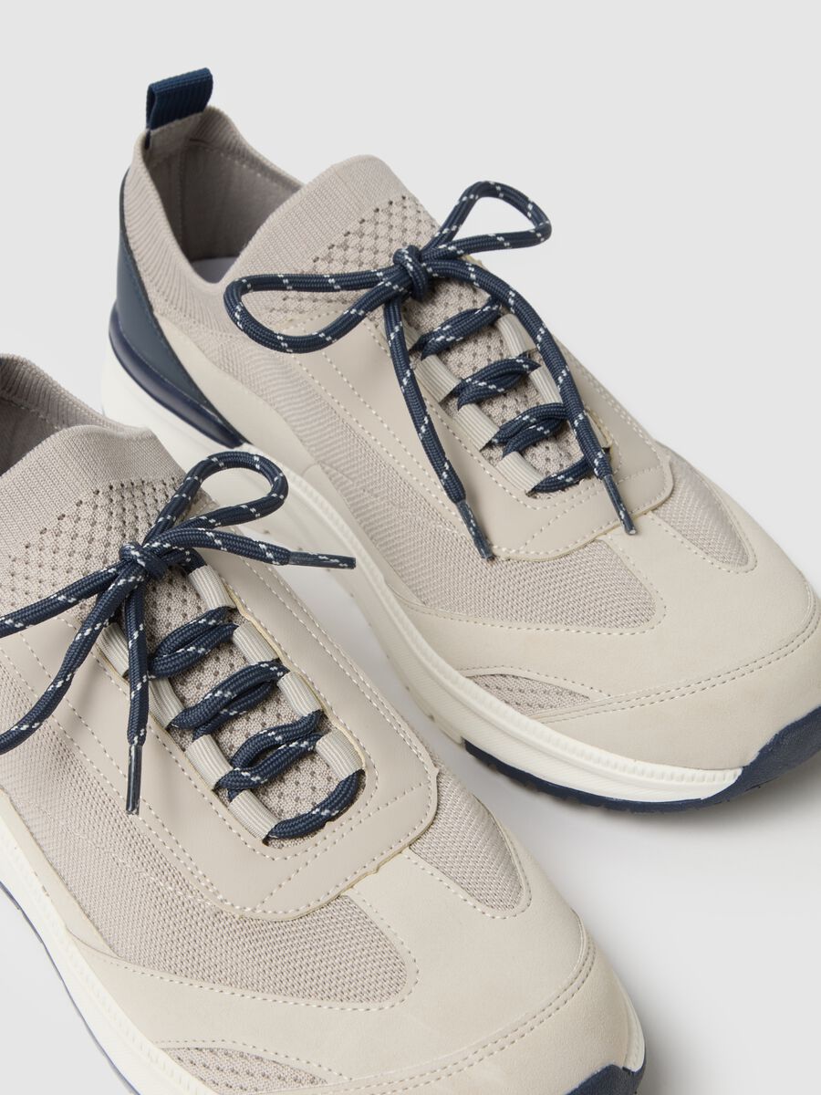 Multicolour Sneakers with Sturdy Sole_2