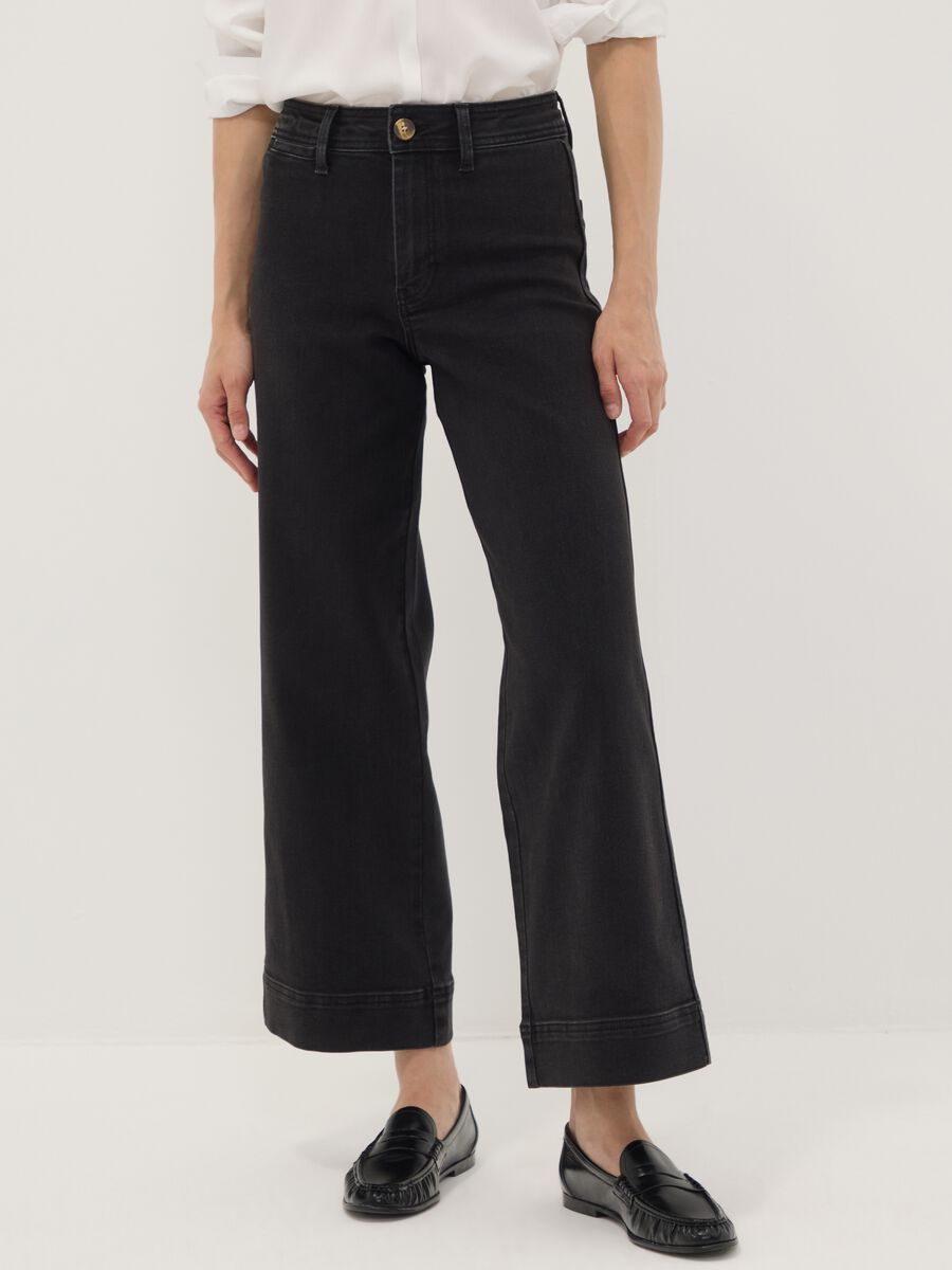 &Mu;&alpha;ύ&rho;&omicron; wide leg &tau;&zeta;&iota;&nu; &alpha;&pi;ό &epsilon;&lambda;&alpha;&sigma;&tau;&iota;&kappa;ό &beta;&alpha;&mu;&beta;ά&kappa;&iota;_1