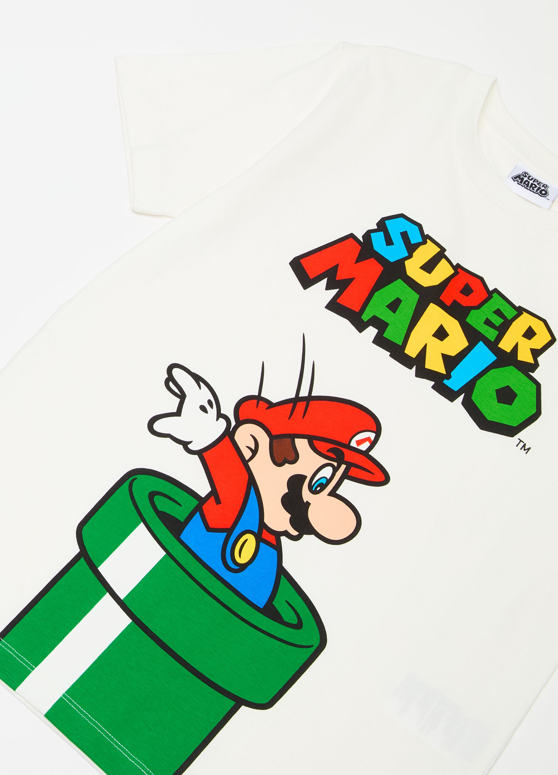 Organic cotton pyjamas with Super Mario™ print
