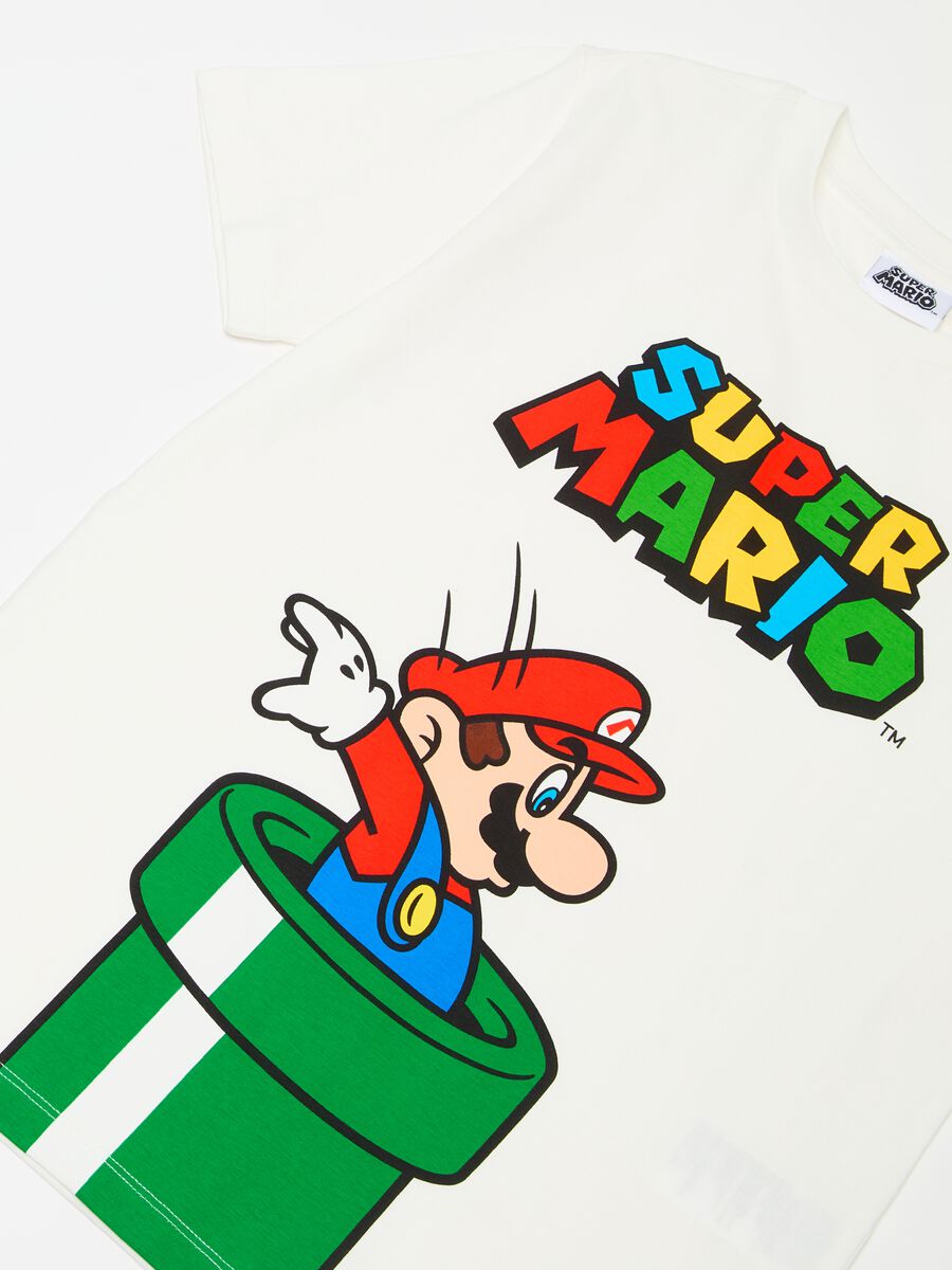 Pigiama in cotone bio stampa Super Mario™_2
