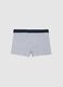 Grey cotton stretch regular fit boxers for boys_1