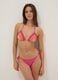 Pink bikini bottoms in stretch fabric_1
