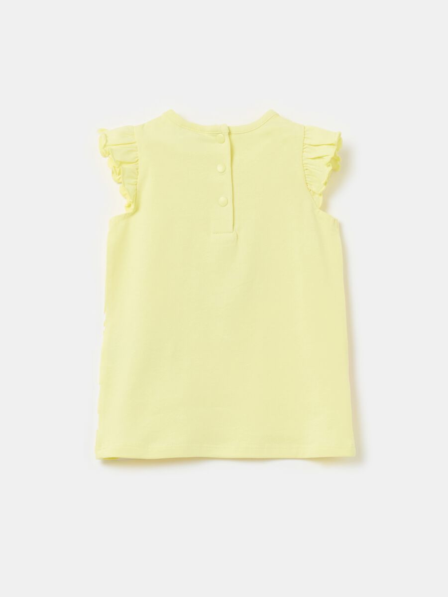 Tank top with frills and Tweety print_1