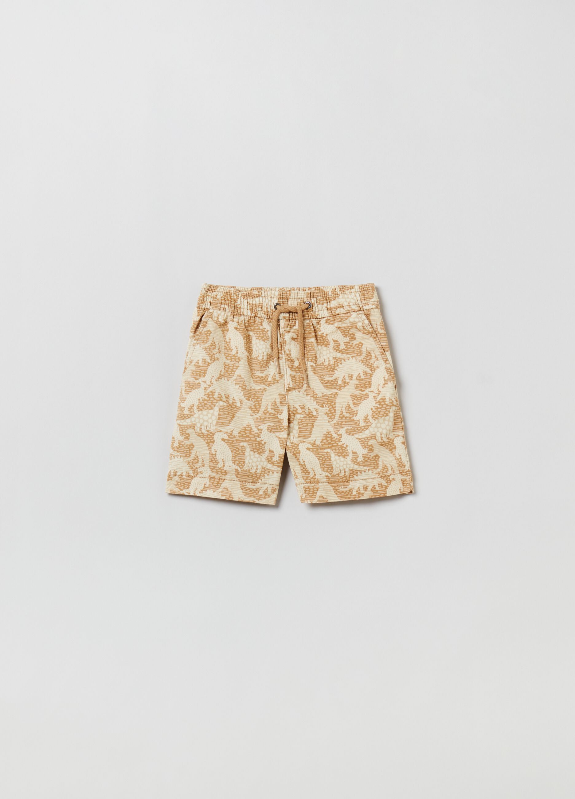 Louis Vuitton Monogram Denim Bermuda Shorts Beige. Size 30