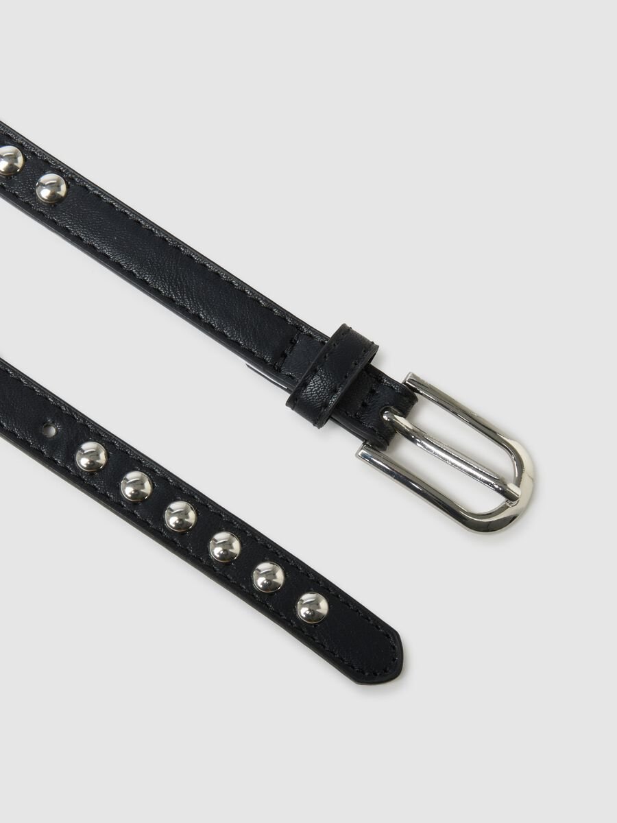 Black belt with silver studs_1