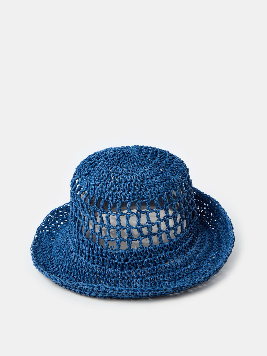 Sombrero de rafia calado_2