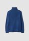 Maglia blu a dolcevita regular fit in jersey knit_2