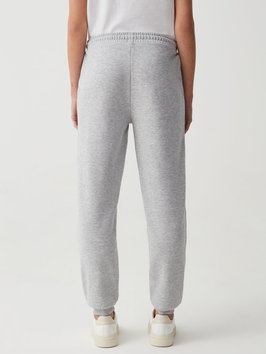 Essential joggers in fleece with drawstring_2