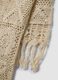 Beige crochet dress in cotton-viscose blend, regular fit_5