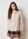 Regular fit beige satin shirt_3
