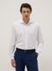 Slim fit white shirt with French collar_0