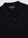 Black long-sleeve polo in cotton and silk blend regular fit_5