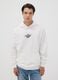 Sweatshirt branca com capuz em algod&atilde;o puro com estampado Mario Kart_2
