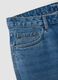 Jeans azuis em ganga de algod&atilde;o puro, corte regular_5
