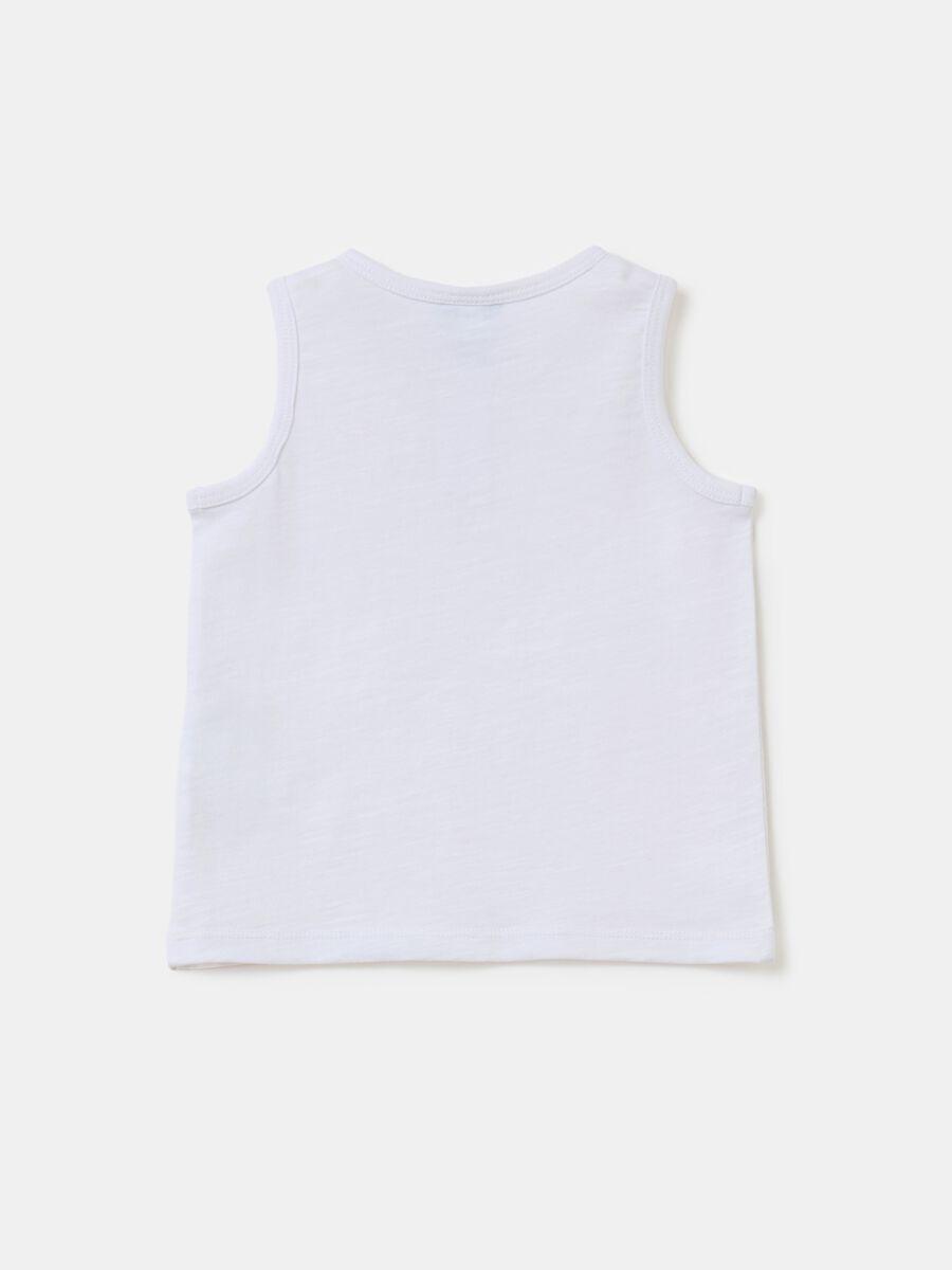 Camiseta de tirantes de algodón con estampado_1