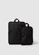Compact Design Black Utility Shoulder Bag_0