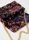 Multicolour Velvet Clutch with Sequins_2