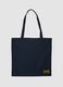 RE-UP shopper tote with "Break the Pattern" screen print_1