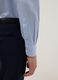 Light blue slim-fit striped cotton-blend shirt_3