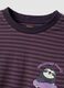 Purple organic cotton skate-print pyjamas for boys_2