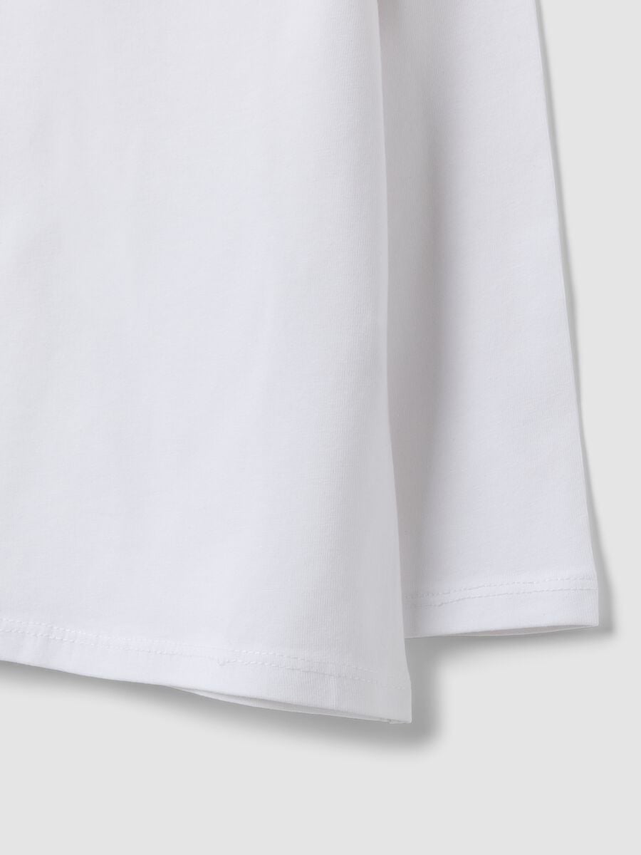 &Lambda;&epsilon;&upsilon;&kappa;ό &mu;&alpha;&kappa;&rho;&upsilon;&mu;ά&nu;&iota;&kappa;&omicron; T-shirt &alpha;&pi;ό &omicron;&rho;&gamma;&alpha;&nu;&iota;&kappa;ό &beta;&alpha;&mu;&beta;ά&kappa;&iota;_3