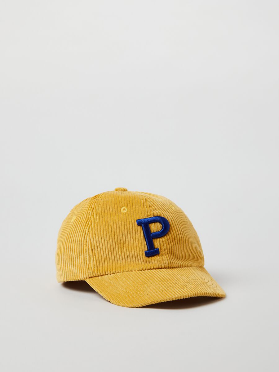 Corduroy baseball cap_0
