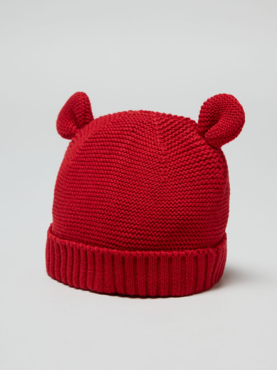 Cotton hat with ear flaps_1