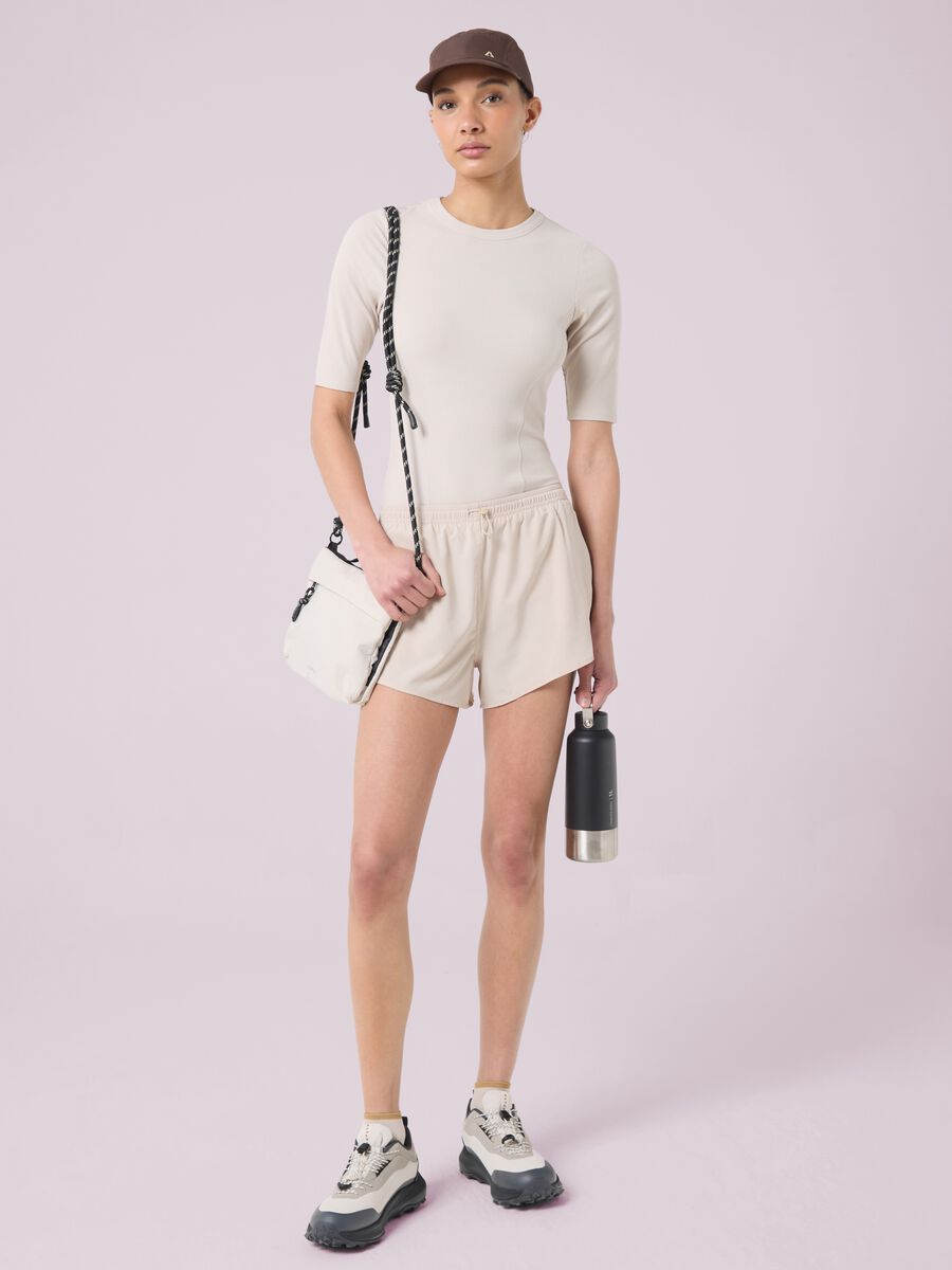 ALTAVIA STUDIO Ribbed Stretch Modal T-shirt_0