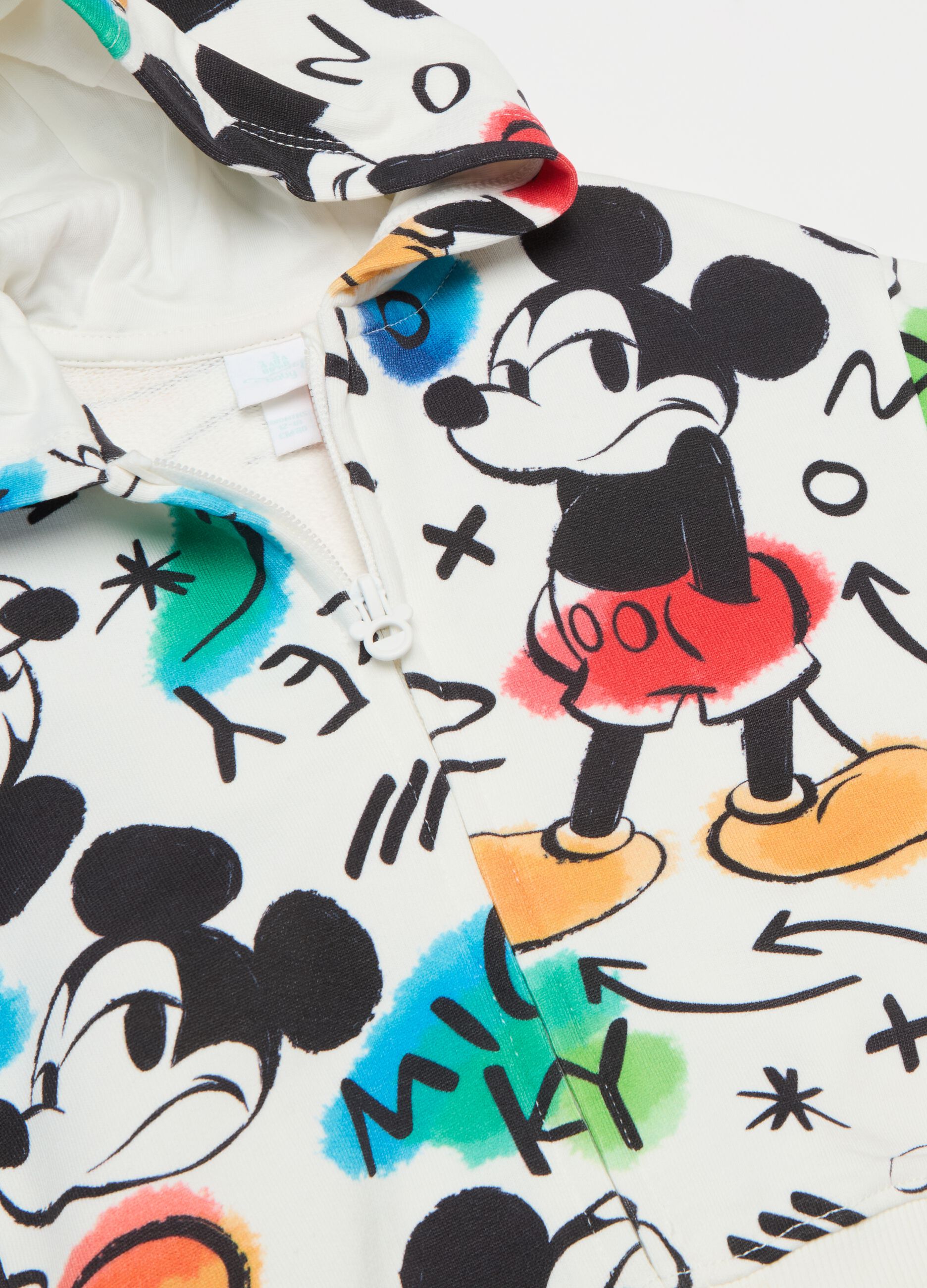 Pack jogging de tejido rizado estampado Mickey