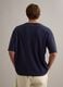 Blue pure cotton regular-fit short-sleeve T-shirt_3