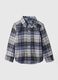 Flannel shirt with check pattern_0