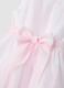 Girls&rsquo; sleeveless pink dress with waist bow_2