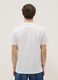 Wei&szlig;es T-Shirt aus reiner Baumwolle mit Print, Regular Fit_2