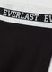Schwarze Slim-Fit-Leggings aus elastischem Baumwolljersey mit Everlast-Logo_1