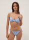 Blue and white stretch bikini bottoms_0