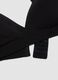Black organic cotton bra with removable padding_5
