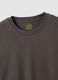 Grey long-sleeve crew-neck T-shirt in 100% organic cotton_1