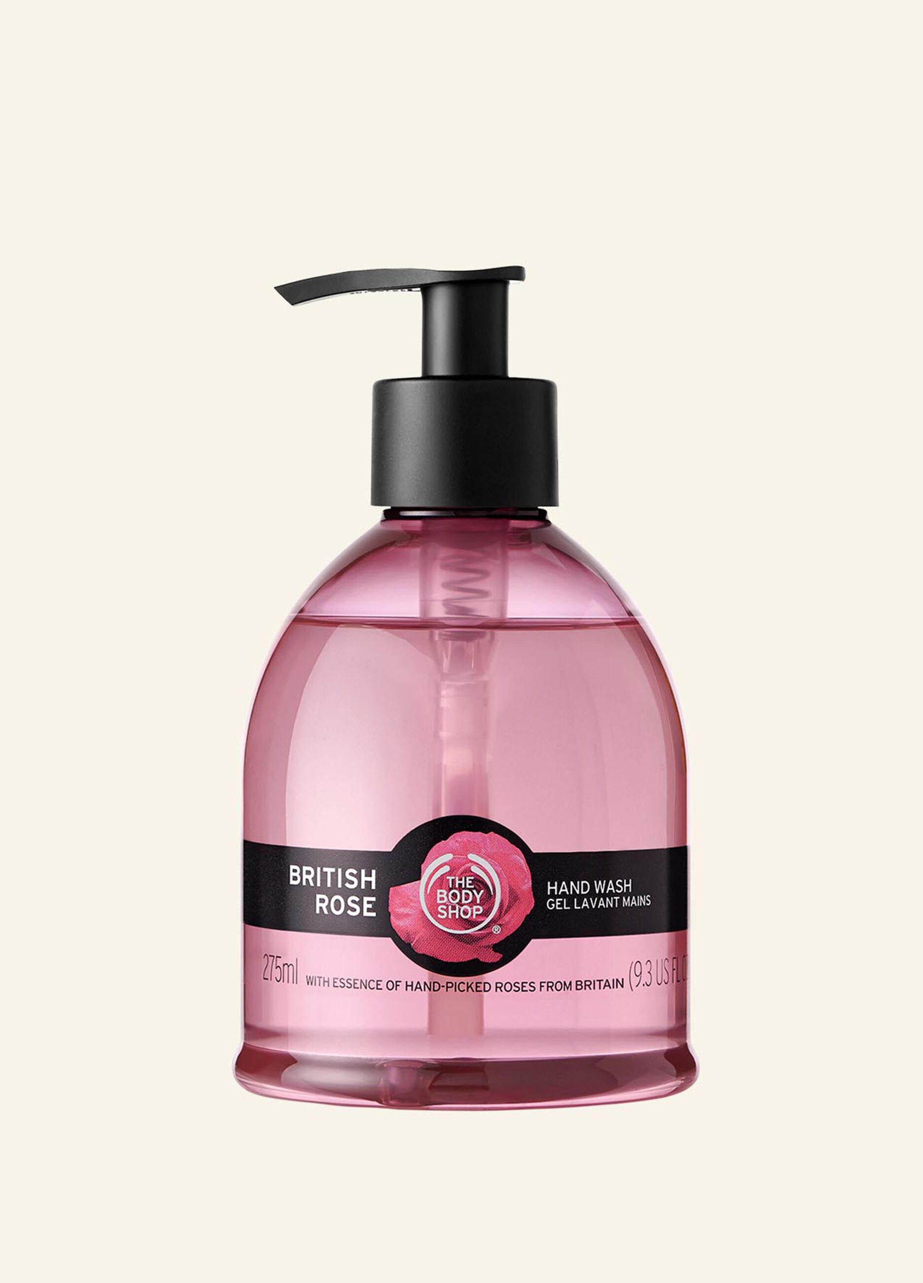 The Body Shop British Rose hand soap