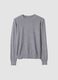 Grey viscose-blend sequin jumper, regular fit_0