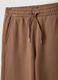 Pantaloni marroni culotte in puro cotone organico per ragazza_2