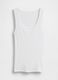 Stretch cotton tank top_4