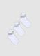 3-pack of white stretch organic cotton sports socks_0