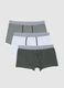 Three-pack of multicolor regular fit stretch cotton boxers_4