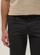 Black stretch cotton Bermuda shorts_3