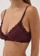 Purple stretch microfibre triangle bra with lace_2