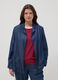 Blazer bleu en lyocell coupe regular_3