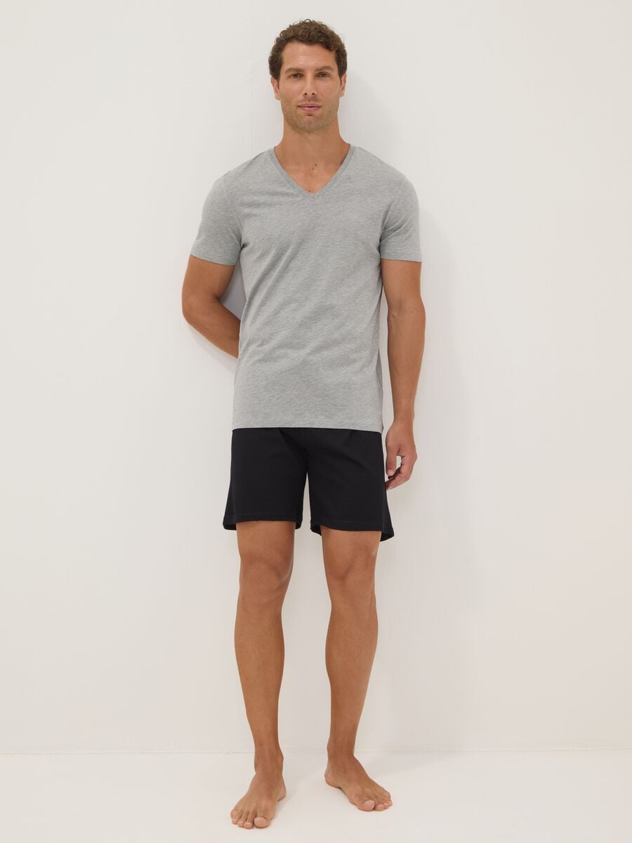 2er-Pack mehrfarbige Pyjamashorts aus Bio-Baumwolle_0