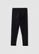 Black skinny-fit stretch cotton leggings_6