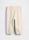 Beige unisex trousers for newborns_1