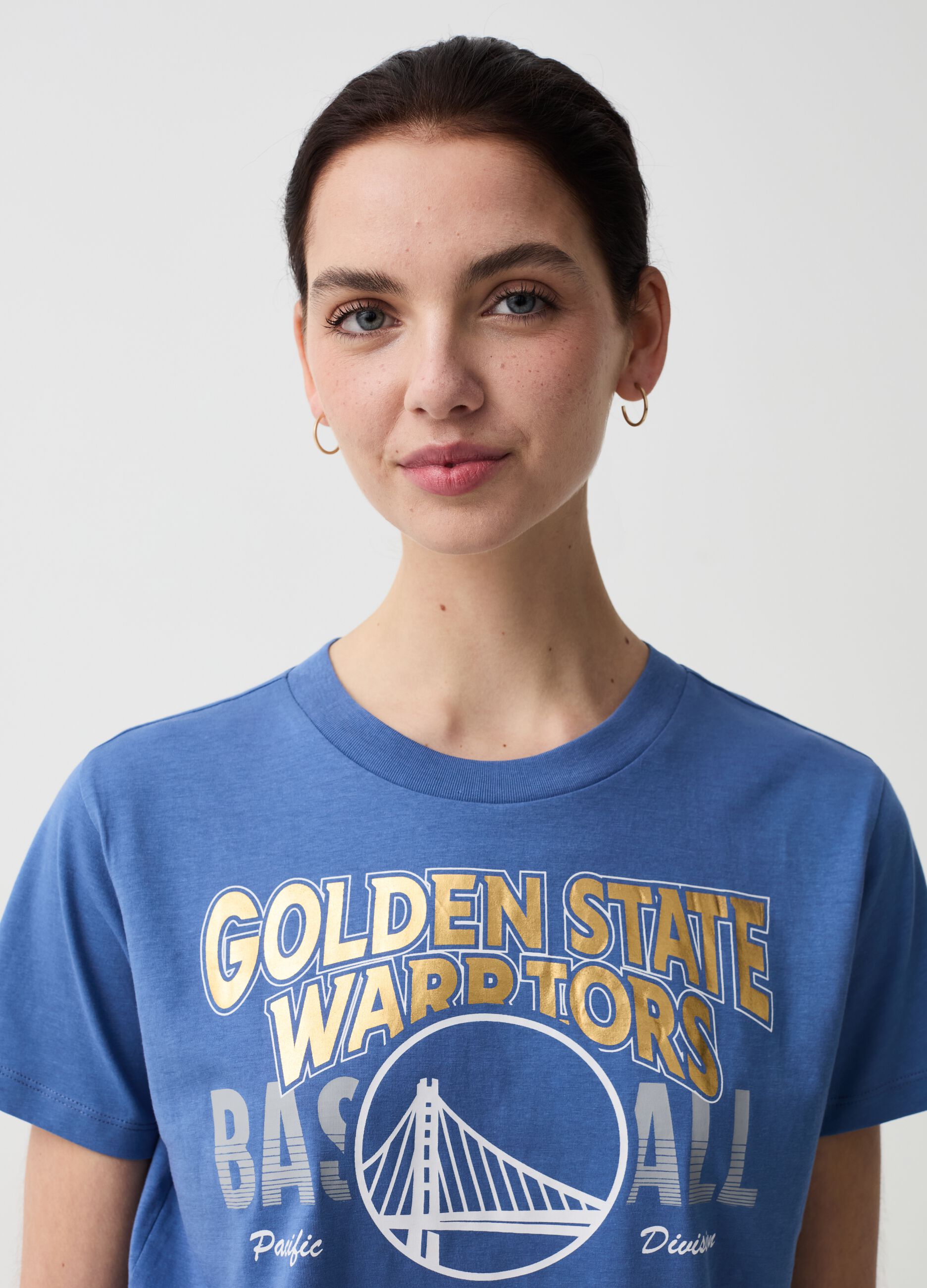 Camiseta con estampado NBA Golden State Warriors